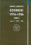 Dzienniki 1976-1986 tom 3 część 2 1982-1986 w sklepie internetowym Booknet.net.pl