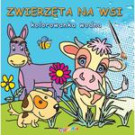 Zwierzęta na wsi. Kolorowanka wodna w sklepie internetowym Booknet.net.pl