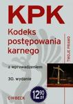 Kodeks postępowania karnego w sklepie internetowym Booknet.net.pl