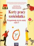 Karty pracy sześciolatka Przygotowuję się do szkoły część 3 w sklepie internetowym Booknet.net.pl