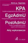 Kodeks postępowania administracyjnego Postępowanie egzekucyjne w administracji. Prawo o postępowaniu przed sądami administracyjnymi w sklepie internetowym Booknet.net.pl