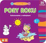 Pory roku. Maluszkowy świat. Kolorowanka z naklejkami w sklepie internetowym Booknet.net.pl