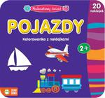 Pojazdy. Maluszkowy świat. Kolorowanka z naklejkami w sklepie internetowym Booknet.net.pl