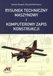 Rysunek techniczny maszynowy i komputerowy zapis konstrukcji w sklepie internetowym Booknet.net.pl