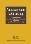 Almanach VAT 2014 w sklepie internetowym Booknet.net.pl