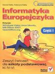 Informatyka Europejczyka 4-6 Zeszyt ćwiczeń Część 1 w sklepie internetowym Booknet.net.pl