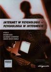 Internet w psychologii psychologia w internecie w sklepie internetowym Booknet.net.pl