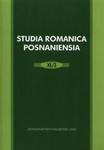 Studia Romanica Posnaniensia XL/3 w sklepie internetowym Booknet.net.pl