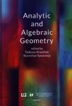 Analytic and algebraic geometry w sklepie internetowym Booknet.net.pl