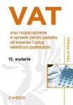 Vat oraz rozporządzenie w sprawie zwrotu podatku od towarów i usług niektórym podmiotom w sklepie internetowym Booknet.net.pl