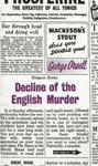 Decline of the English Murder w sklepie internetowym Booknet.net.pl