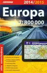 Europa atlas samochodowy 1:800 000 w sklepie internetowym Booknet.net.pl