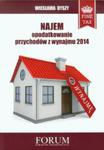 Najem opodatkowanie przychodów z wynajmu 2014 w sklepie internetowym Booknet.net.pl