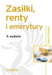 Zasiłki renty i emerytury. 9. wydanie w sklepie internetowym Booknet.net.pl