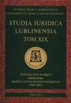 Studia Iuridica Lublinensia Tom XIX w sklepie internetowym Booknet.net.pl