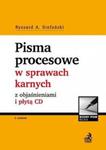 Pisma procesowe w sprawach karnych z objaśnieniami i płytą CD w sklepie internetowym Booknet.net.pl