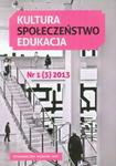 Kultura Społeczeństwo Edukacja nr 1 (3) 2013 w sklepie internetowym Booknet.net.pl