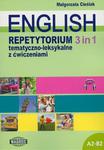 English 3 in 1. Repetytorium tematyczno-leksykalne z ćwiczeniami w sklepie internetowym Booknet.net.pl