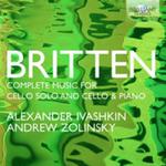 BRITTEN: COMPLETE MUSIC FOR CELLO SOLO AND CELLO AND PIANO w sklepie internetowym Booknet.net.pl