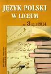 Język Polski w Liceum numer 3 2013/2014 w sklepie internetowym Booknet.net.pl