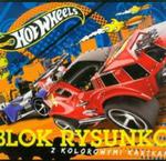 Blok rysunkowy Hot Wheels A4 z kolorowymi kartkami 16 kartek rakiety w sklepie internetowym Booknet.net.pl