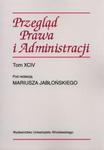 Przegląd prawa i administracji Tom 94 w sklepie internetowym Booknet.net.pl