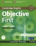 Objective First Student's Book without Answers + CD w sklepie internetowym Booknet.net.pl