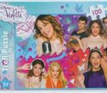 Puzzle 100 Disney Violetta Zakręcony świat Violetty w sklepie internetowym Booknet.net.pl