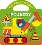 Pojazdy. Koloruję i naklejam w sklepie internetowym Booknet.net.pl