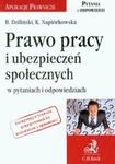 Prawo pracy i ubezpieczeń społecznych w pytaniach i odpowiedziach w sklepie internetowym Booknet.net.pl