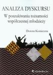 Analiza dyskursu W poszukiwaniu tożsamości współczesnej młodzieży w sklepie internetowym Booknet.net.pl