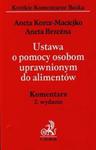 Ustawa o pomocy osobom uprawnionym do alimentów Komentarz w sklepie internetowym Booknet.net.pl