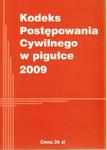 Kodeks postępowania cywilnego w pigułce 2009 w sklepie internetowym Booknet.net.pl