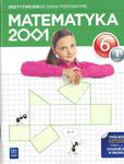 Matematyka 2001. Klasa 6, szkoła podstawowa, część 1. Zeszyt ćwiczeń w sklepie internetowym Booknet.net.pl