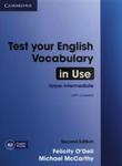 Test your English Vocabulary in Use Upper-intermediate with answers w sklepie internetowym Booknet.net.pl