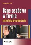 Dane osobowe w firmie w sklepie internetowym Booknet.net.pl