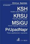 Kodeks spółek handlowych Krajowy Rejestr Sądowy. Monitor Sądowy i gospodarczy Prawo upadłościowe i naprawcze w sklepie internetowym Booknet.net.pl