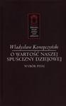 O wartość naszej spuścizny dziejowej w sklepie internetowym Booknet.net.pl