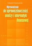 Wprowadzenie do sprawozdawczości, analizy i informatyki finansowej w sklepie internetowym Booknet.net.pl