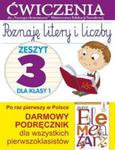 Poznaję litery i liczby. Zeszyt dla klasy 1. Ćwiczenia w sklepie internetowym Booknet.net.pl