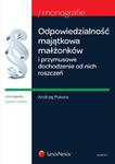 Odpowiedzialność majątkowa małżonków i przymusowe dochodzenie od nich roszczeń w sklepie internetowym Booknet.net.pl