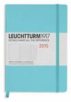 Weekly Planner 2015 & Notebook Medium turkusowy w sklepie internetowym Booknet.net.pl