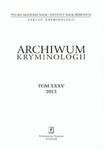 Archiwum kryminologii tom XXXV w sklepie internetowym Booknet.net.pl