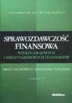 Sprawozdawczość finansowa według standardów krajowych i międzynarodowych w sklepie internetowym Booknet.net.pl