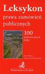 Leksykon prawa zamówień publicznych w sklepie internetowym Booknet.net.pl