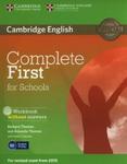 Complete First for Schools Workbook without Answers + CD w sklepie internetowym Booknet.net.pl