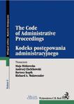 Kodeks postępowania administracyjnego. The Code of Administrative Procedure w sklepie internetowym Booknet.net.pl