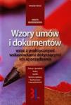 Wzory umów i dokumentów wraz z praktycznymi wskazówkami dotyczącymi ich sporządzania w sklepie internetowym Booknet.net.pl