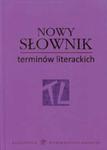 Nowy słownik terminów literackich w sklepie internetowym Booknet.net.pl