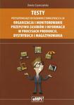 TESTY DO EGZAMINU z kwalifikacji A.30 Organizacja i monitorowanie przepływu zasobów i informacji w procesach produkcji, dystrybucji i magazynowania w sklepie internetowym Booknet.net.pl